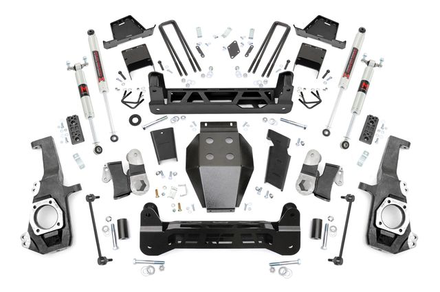 Rough Country 7 Inch Lift Kit | NTD | M1 | Chevy/GMC 2500HD/3500HD (20-26)