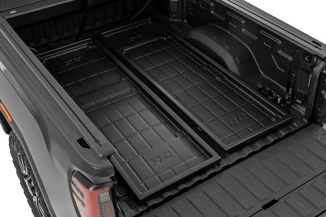 Rough Country Slide-Out Truck Bed Cargo Trays | Fits 6'7"–6'10" Beds | Easy Tailgate Access