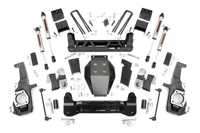 Rough Country 5 Inch Lift Kit | NTD | V2 | Chevy/GMC 2500HD/3500HD (20-26)
