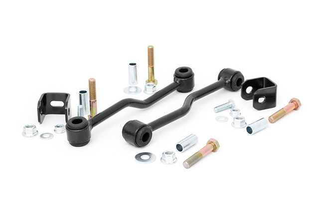 Rough Country Sway Bar Links | Front | 4-5 Inch Lift | Jeep Cherokee XJ/Wrangler TJ/Wrangler Unlimited 4WD
