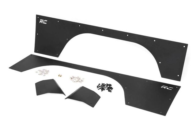 Rough Country Fender & Quarter Panel Armor | Front | Combo | Jeep Cherokee XJ (97-01)