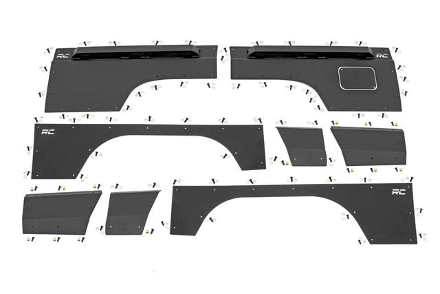 Rough Country Full Body Armor | FR & RR Combo | Jeep Cherokee XJ 2WD/4WD (1984-1996)