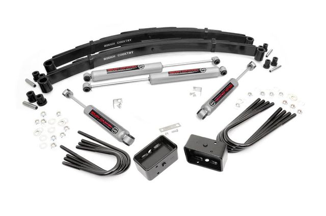 Rough Country 2 Inch Lift Kit | Rear Blocks | Chevy/GMC C10/K10 Truck & SUV/K5 Blazer (73-76)