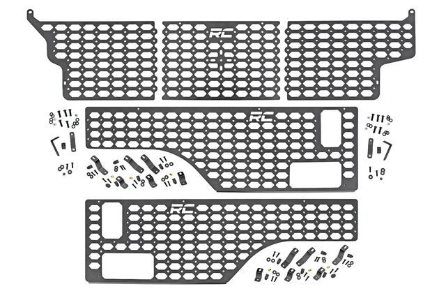 Rough Country Molle Panel Kit | Combo | Bed | Jeep Gladiator JT 4WD (2020-2026)