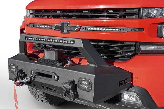 Rough Country EXO Winch Mount Kit | Chevy Silverado 1500 2WD/4WD (2019-2022)