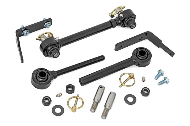 Rough Country Quick Disconnect Sway Links | 3.5-6 Inch Lift | Jeep Gladiator JT/Wrangler JK/Wrangler Unlimited | #11020
