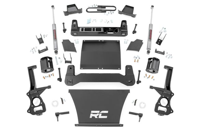 Rough Country 4 Inch Lift Kit | AT4/Trailboss | Chevy/GMC 1500 (25-26)