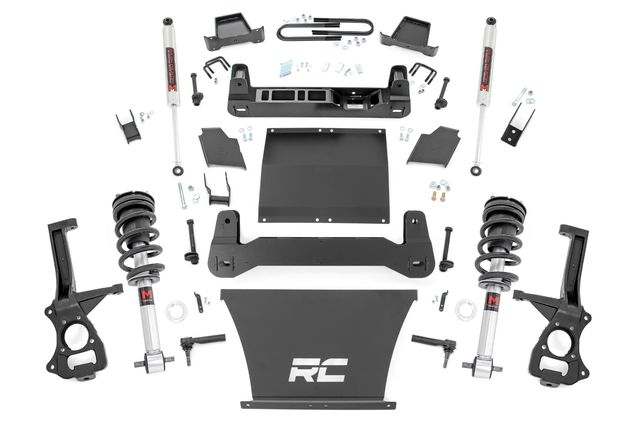 Rough Country 4 Inch Lift Kit | AT4/Trailboss | M1/M1 | Chevy/GMC 1500 (25-26)