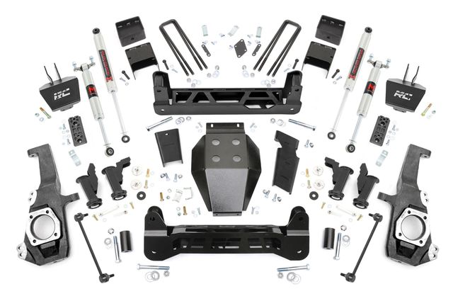 Rough Country 5 Inch Lift Kit | Torsion Drop | M1 | Chevy/GMC 2500HD/3500HD (20-26)