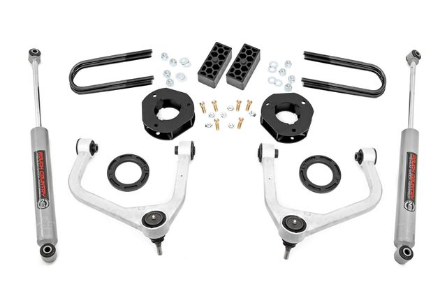 Rough Country 3.5 Inch Lift Kit | Chevy Silverado 1500 2WD/4WD (2025-2026)