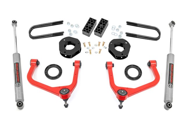 Rough Country 3.5 Inch Lift Kit | Chevy Silverado 1500 2WD/4WD (2025-2026)