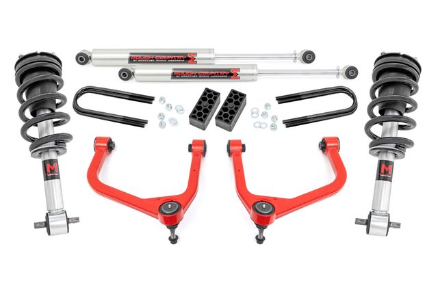 Rough Country 3.5 Inch Lift Kit | M1 Struts/M1 | Chevy Silverado 1500 2WD/4WD (2025-2026)