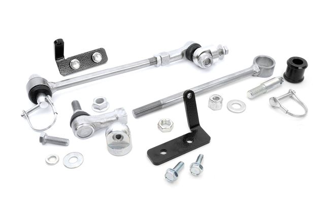 Rough Country Quick Disconnect Sway Links | 3 Inch Lift | Jeep Cherokee XJ 2WD/4WD (84-01)