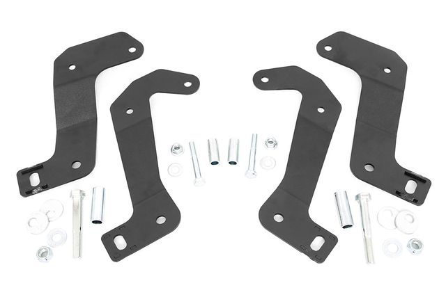 Rough Country Control Arm Relocation Kit | Front | Jeep Gladiator JT/Wrangler JL 4WD (18-26)