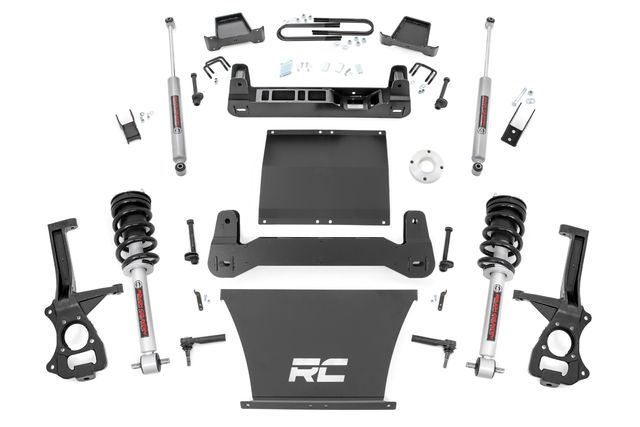 Rough Country 6 Inch Lift Kit | N3 Struts | Chevy Silverado 1500 2WD (2025-2026)