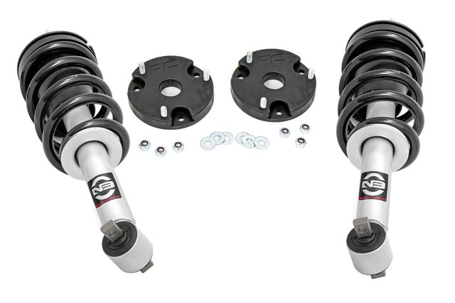 Rough Country 2 Inch Lift Kit | N3 Struts | Chevy/GMC SUV 1500 4WD (2021-2026)