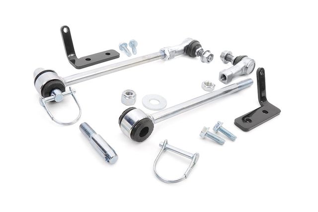 Rough Country Quick Disconnect Sway Links | 3.5-6 Inch Lift | Jeep Gladiator JT/Wrangler JK/Wrangler Unlimited | #1146