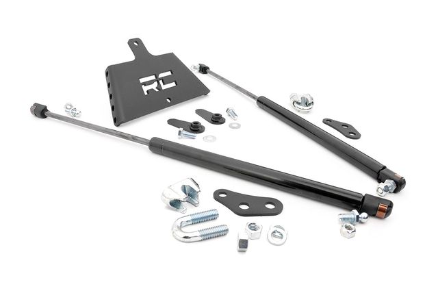 Rough Country Hood Struts | Hydraulic | Jeep Wrangler TJ (97-06)/Wrangler Unlimited (04-06)