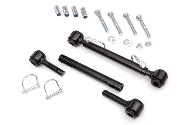 Rough Country Quick Disconnect Sway Links | Rear | 4-6 Inch Lift | Jeep Wrangler TJ (97-06)