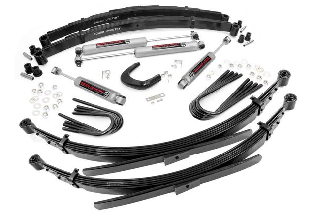 Rough Country 6 Inch Lift Kit | 52 Inch Rear Springs | Chevy/GMC C10/K10 Truck & SUV/K5 Blazer (73-76)