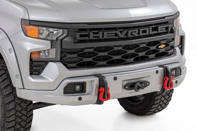 Rough Country Bumper Cover | GAN Silver Ice Metallic | Chevy Silverado 1500 2WD/4WD (23-26)