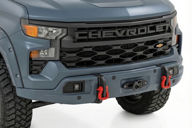 Rough Country Front FXS Bumper | 12000S | GNO Slate Gray | Chevy Silverado 1500 (23-26)