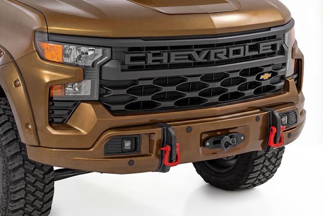 Rough Country Front FXS Bumper | 12000S | GXN Harvest Bronze | Chevy Silverado 1500 (23-26)