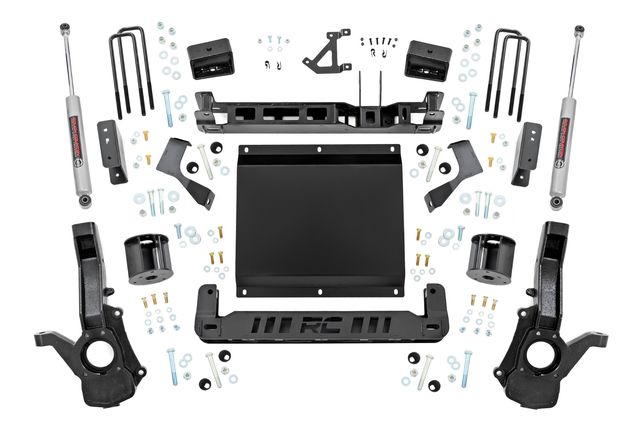 Rough Country 4 Inch Lift Kit | N3 Shocks | Chevy/GMC Canyon/Colorado 4WD (2023-2026)