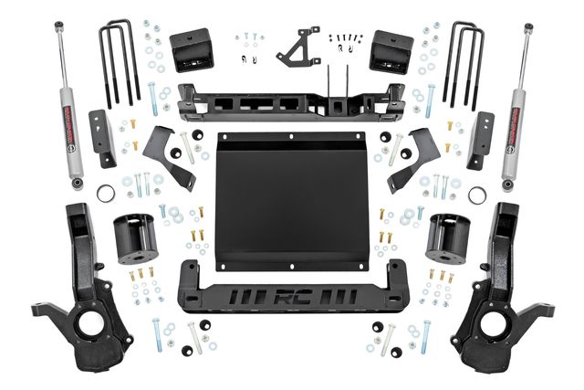 Rough Country 6 Inch Lift Kit | N3 Shocks | Chevy/GMC Canyon/Colorado 4WD (2023-2026)