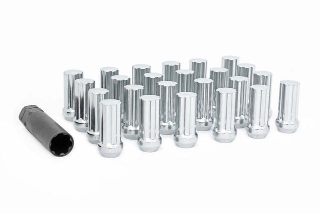 Rough Country M14 x 2.0 Lug Nut Set of 32 | Chrome