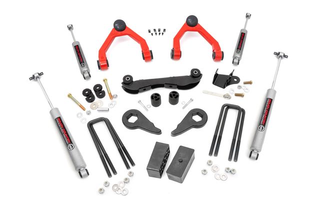 Rough Country 2-3 Inch Lift Kit | Rear Blocks | Chevy/GMC 1500 Truck & SUV 4WD (1988-1999)
