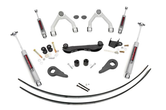 Rough Country 2-3 Inch Lift Kit | Rear AAL | Chevy/GMC 1500 Truck & SUV 4WD (1988-1999)