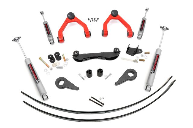 Rough Country 2-3 Inch Lift Kit | Rear AAL | Chevy/GMC 1500 Truck & SUV 4WD (1988-1999)