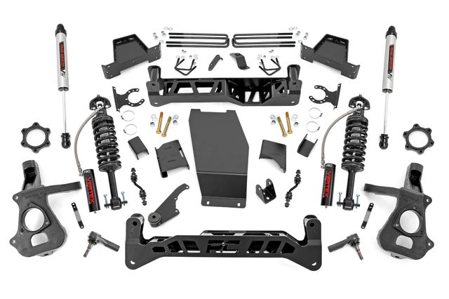 Rough Country 7 Inch Lift Kit | Alum/Stamp Steel | Vertex/V2 | Chevy/GMC 1500 (14-18 & Classic)
