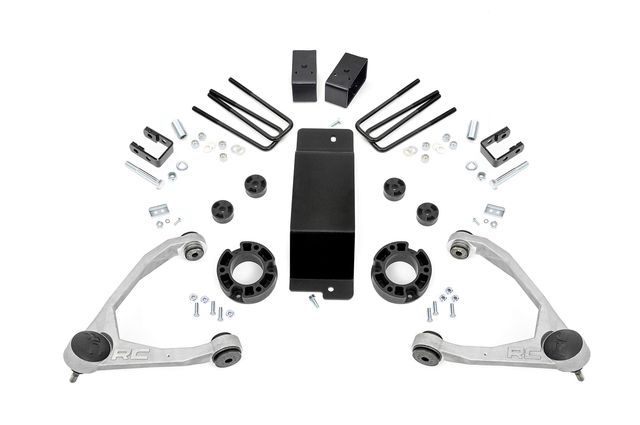 Rough Country 3.5 Inch Lift Kit | Mag-ride | Alu/Cast Steel | GMC Sierra 1500 Denali (14-16)
