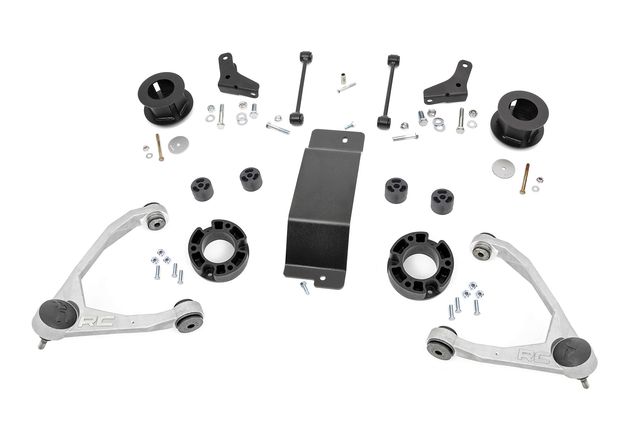 Rough Country 3.5 Inch Lift Kit | Forged UCAs | Chevy/GMC SUV 1500 2WD/4WD (2007-2020)