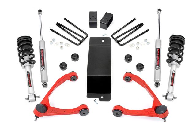 Rough Country 3.5 Inch Lift Kit | Forged UCA | N3 Strut | Chevy/GMC 1500 (14-16)