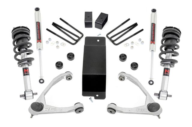 Rough Country 3.5 Inch Lift Kit | Forged UCA | M1 Strut | | Chevy/GMC 1500 (14-16)