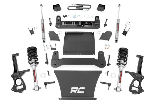 Rough Country 6 Inch Lift Kit | Mono Leaf Rear | N3 Struts | Chevy Silverado 1500 (25-26)