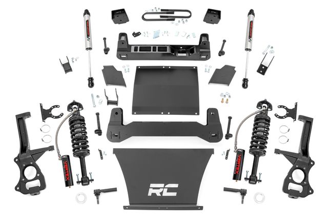 Rough Country 6 Inch Lift Kit | Mono Leaf Rear | Vertex/V2 | Chevy Silverado 1500 (22-24)