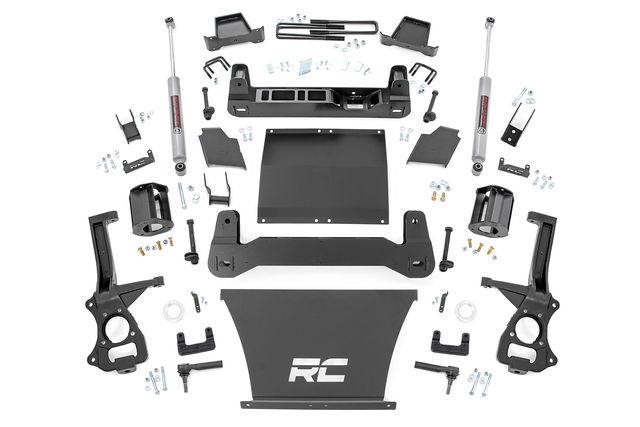 Rough Country 6 Inch Lift Kit | Chevy Silverado 1500 4WD (2019-2024)