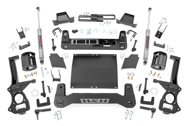 Rough Country 6 Inch Lift Kit | Diesel | Chevy Silverado 1500 4WD (2019-2024)