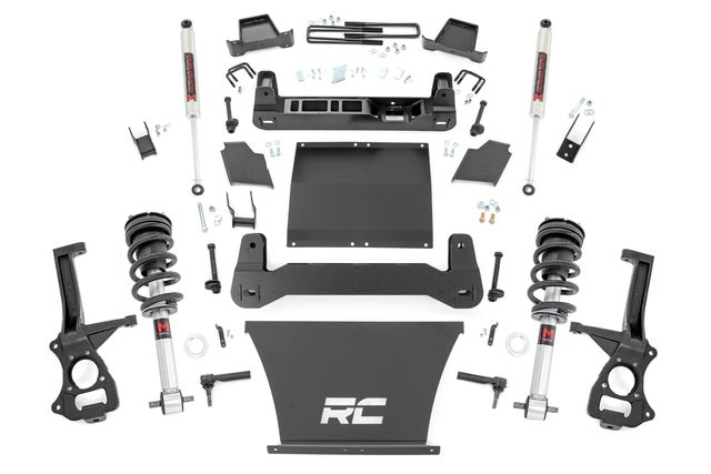 Rough Country 6 Inch Lift Kit | M1 Struts/M1 | Chevy Silverado 1500 4WD (2019-2024)