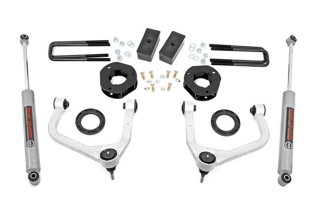 Rough Country 3.5 Inch Lift Kit | GMC Sierra 1500 2WD/4WD (2019-2024)