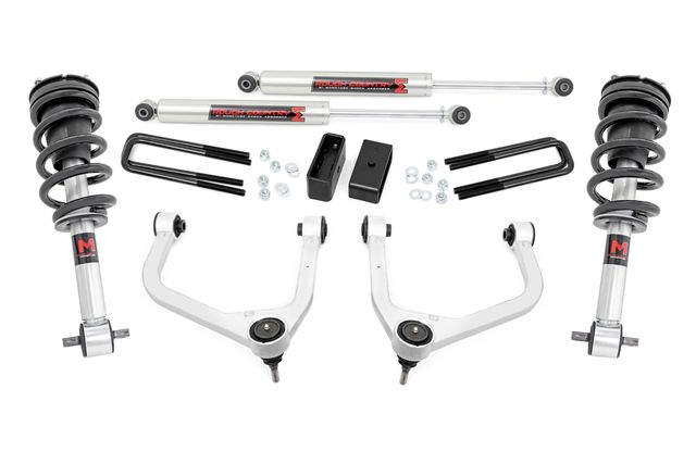 Rough Country 3.5 Inch Lift Kit | M1 Struts/M1 | GMC Sierra 1500 2WD/4WD (2019-2024)