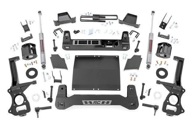Rough Country 6 Inch Lift Kit | Diesel | GMC Sierra 1500 2WD/4WD (2019-2024)