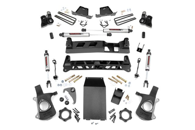 Rough Country 4 Inch Lift Kit | V2 | Chevy Silverado & GMC Sierra 1500 4WD (1999-2006 & Classic)
