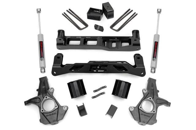 Rough Country 5 Inch Lift Kit | Chevy Silverado & GMC Sierra 1500 2WD (2007-2013)