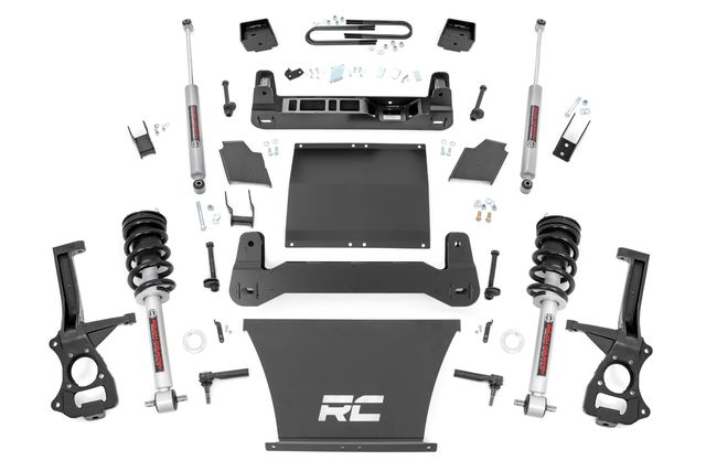 Rough Country 6 Inch Lift Kit |Mono Leaf Rear | N3 Struts | GMC Sierra 1500 2WD/4WD (19-24)
