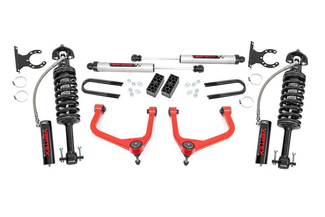 Rough Country 3.5 Inch Lift Kit | Vertex/V2 | Rear Mono Leaf | Chevy Silverado 1500 (22-24)